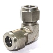 SS Elbow Union Equal Connector Compression Double Ferrule OD Fitting Stainless Steel 304.